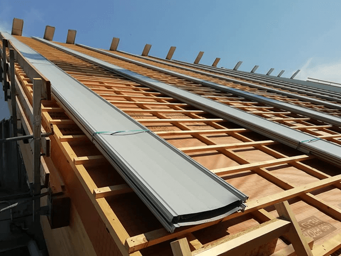 Tetto Ventilato in Legno con copertura in Lamiera coibentata - CMG Latoneria